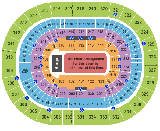 Moda Center NCAA Seating Chart